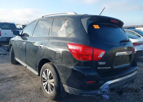2017 Nissan Pathfinder S z USA, uszkodzony, nr VIN 5N1DR2MN2HC643349